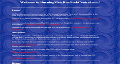 Desktop Screenshot of burningman.rengeekcentral.com